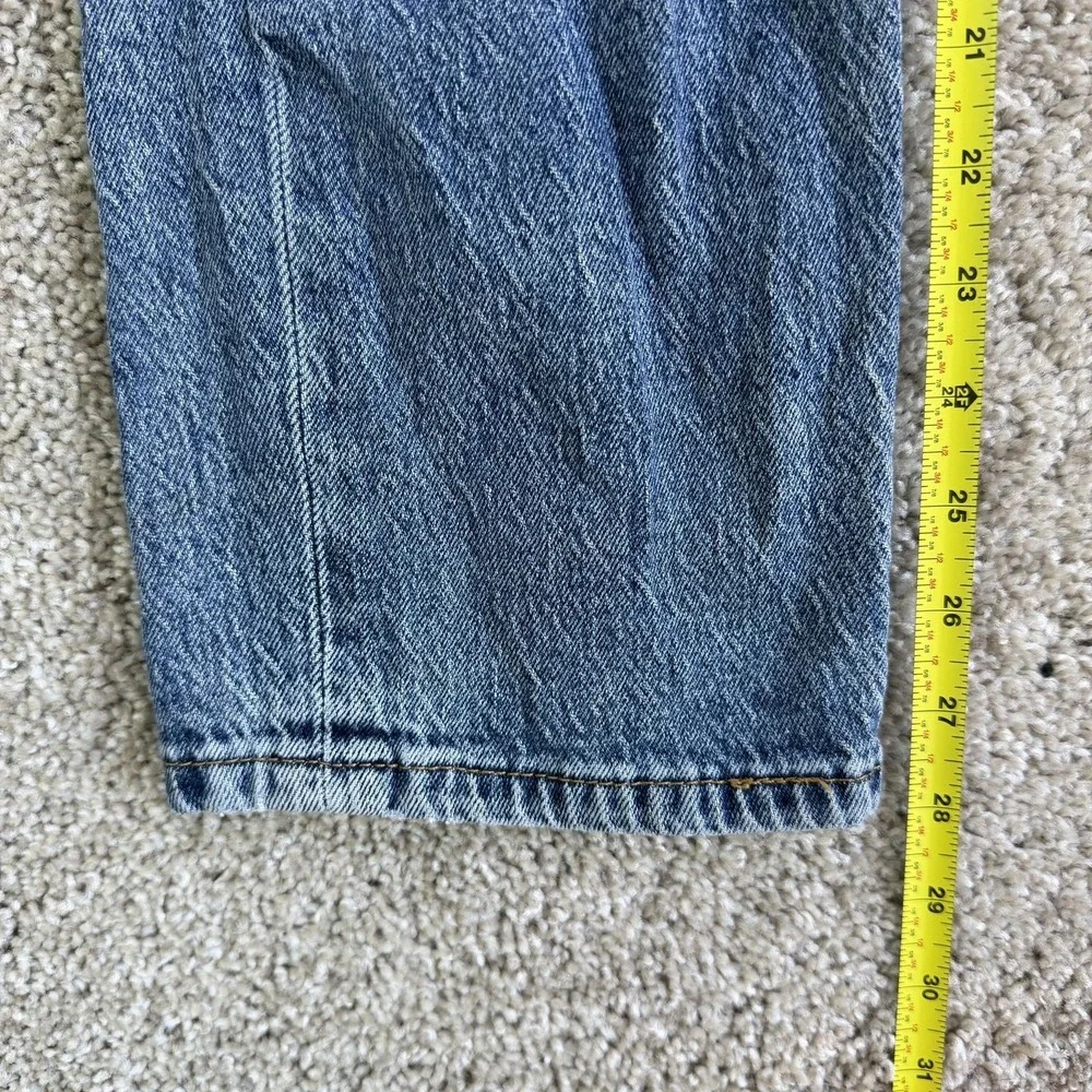Levis 541 Jeans Mens 32x30 Medium Wash Blue Denim Athletic Tapered Distressed